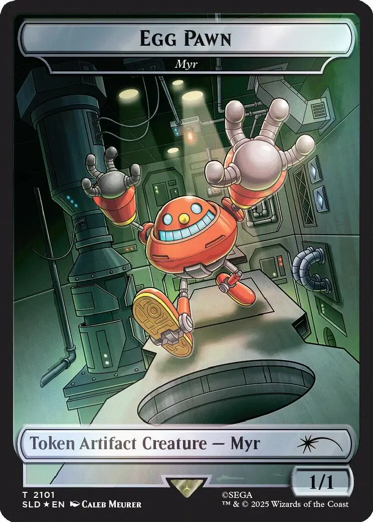 Egg Pawn - Myr Token (Rainbow Foil) [Secret Lair Drop Series] 1