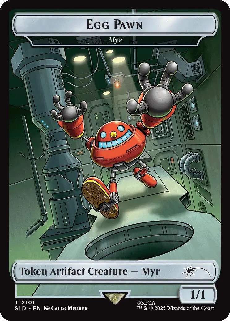 Egg Pawn - Myr Token [Secret Lair Drop Series] 1