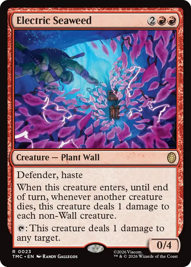 Electric Seaweed [Teenage Mutant Ninja Turtles Commander] 1