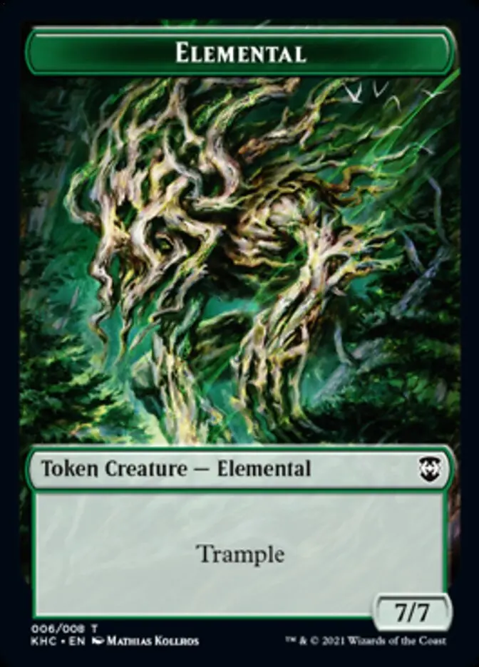 Elemental [Kaldheim Commander Tokens] 1