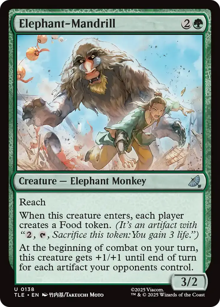 Elephant-Mandrill [Avatar: The Last Airbender: Eternal-Legal] 1