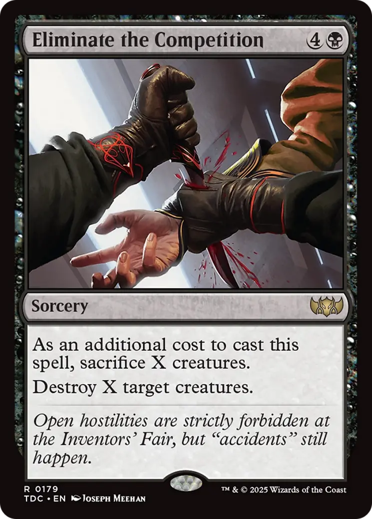Eliminate The Competition [Tarkir: Dragonstorm Commander] 1