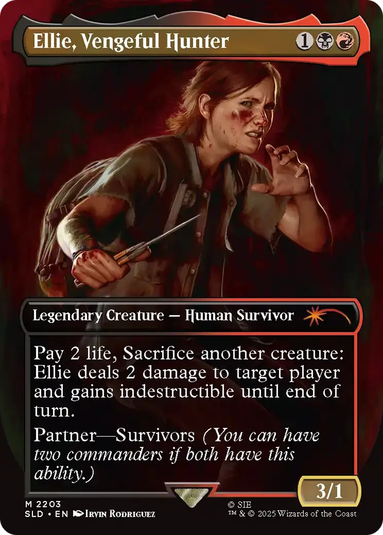 Ellie, Vengeful Hunter [Secret Lair Drop Series] 1