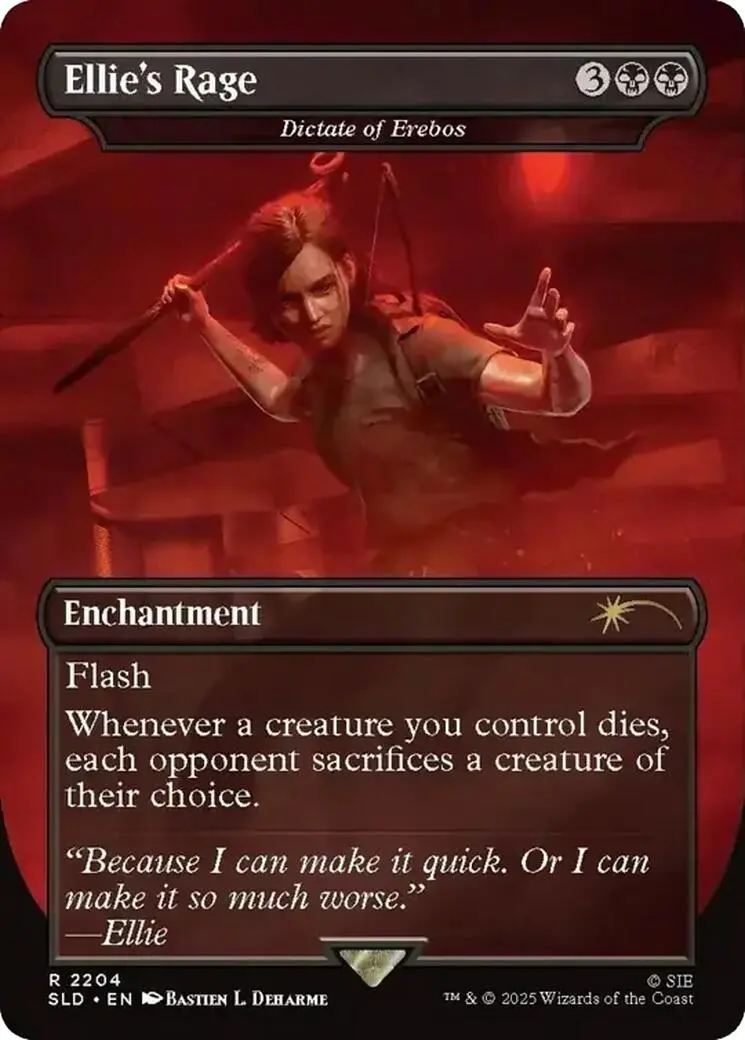 Ellie's Rage - Dictate Of Erebos [Secret Lair Drop Series] 1