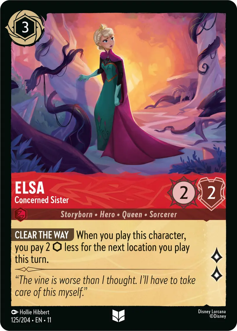 Elsa - Concerned Sister (125/204) [Winterspell] 1