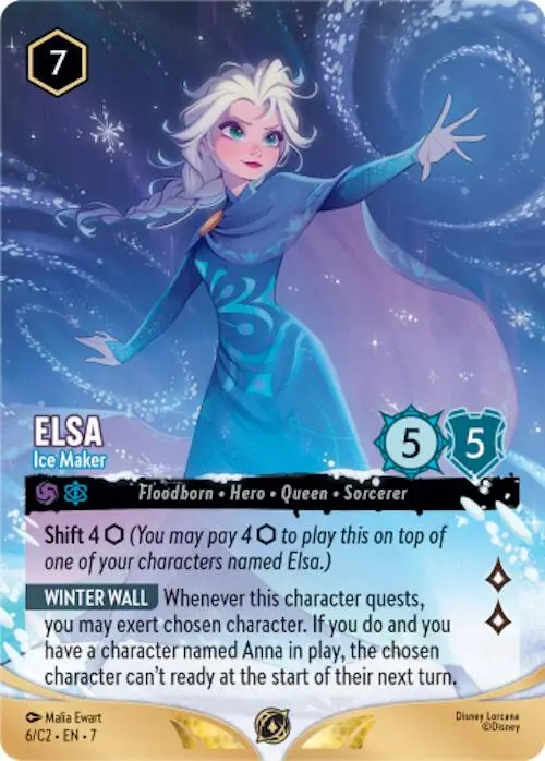 Elsa - Ice Maker (6) [Promo Cards] 1