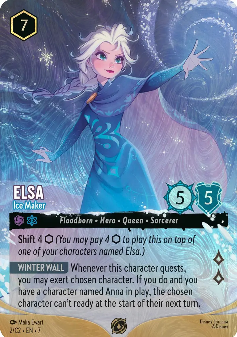 Elsa - Ice Maker (Foil) (2) [Promo Cards] 1