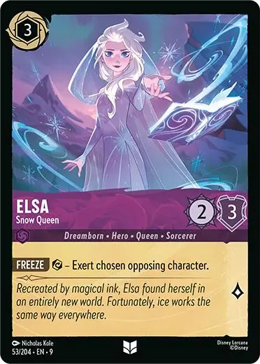 Elsa - Snow Queen (53/204) [Fabled] 1