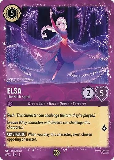 Elsa - The Fifth Spirit (6/P3) [Promo Cards] 1