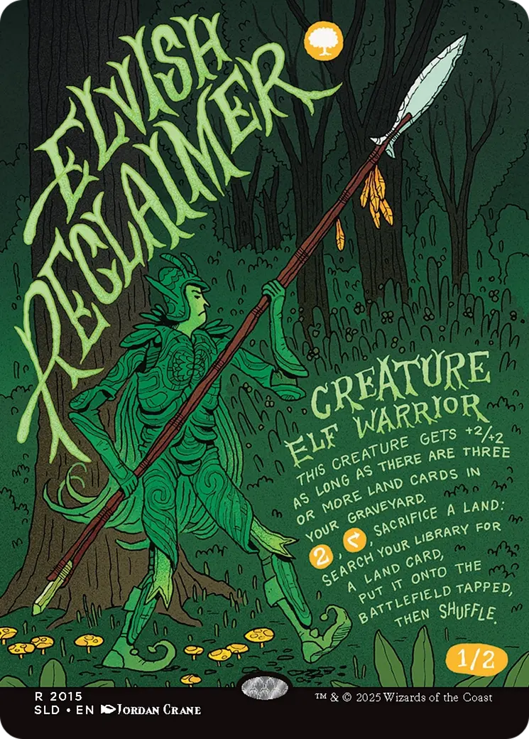 Elvish Reclaimer [Secret Lair Drop Series] 1