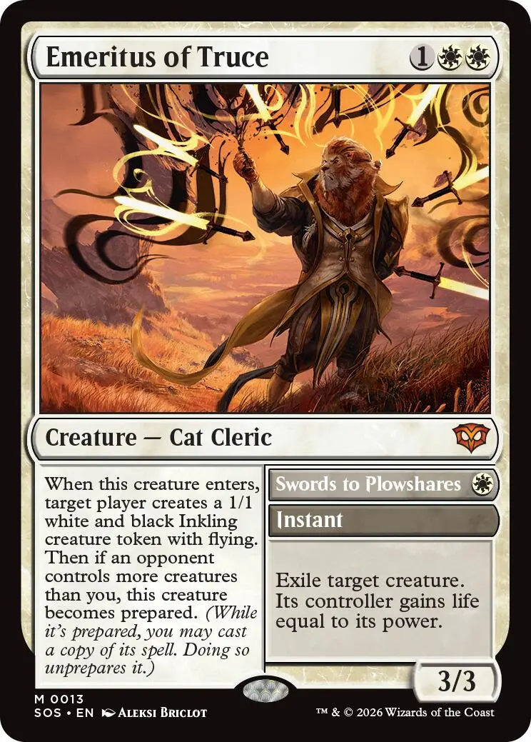 Emeritus Of Truce [Secrets Of Strixhaven] 1