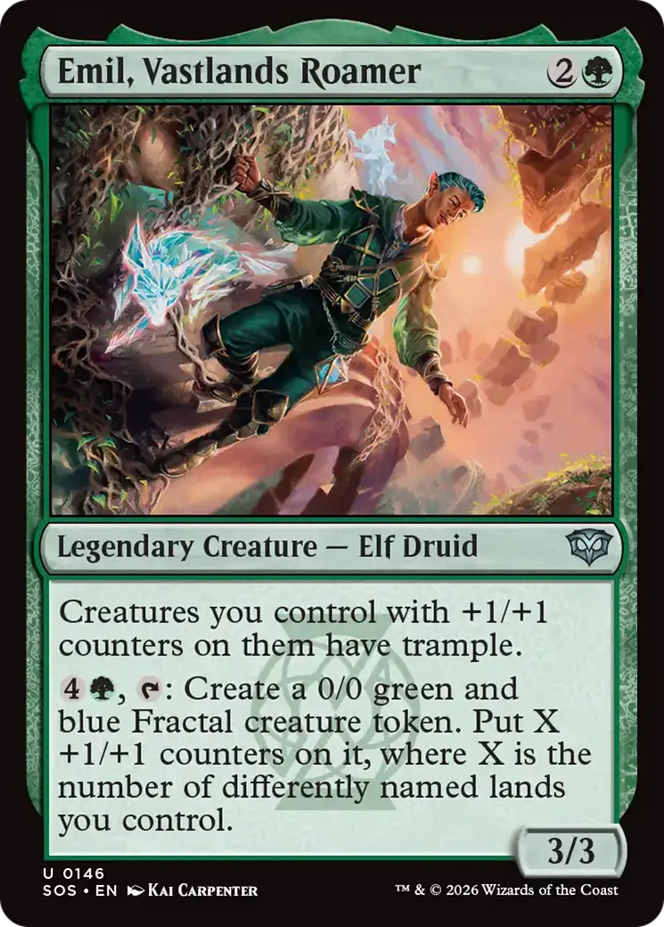 Emil, Vastlands Roamer [Secrets Of Strixhaven] 1