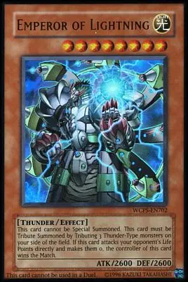 Emperor Of Lightning [Wcps-En702] Ultra Rare 1