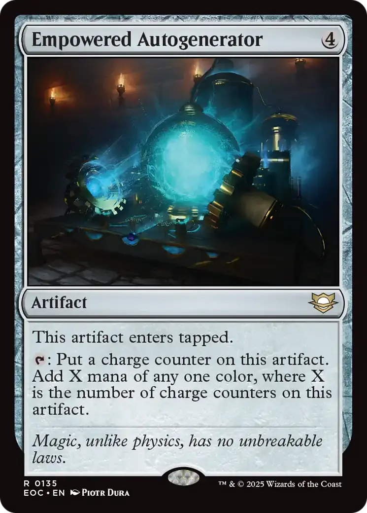 Empowered Autogenerator [Edge Of Eternities Commander] 1