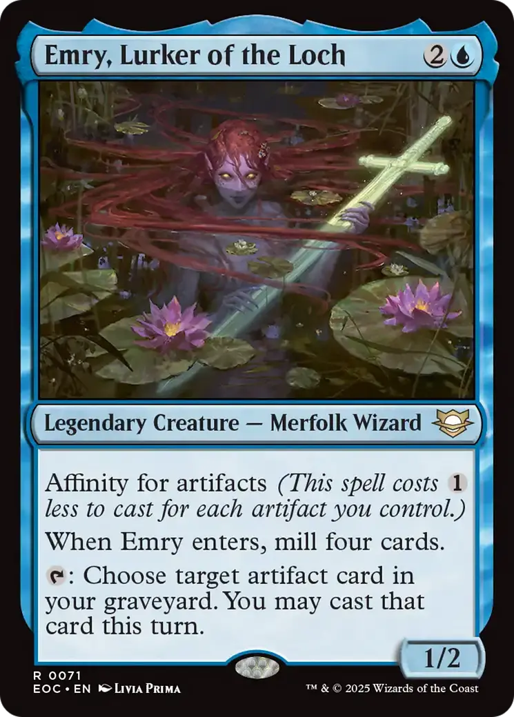 Emry, Lurker Of The Loch [Edge Of Eternities Commander] 1