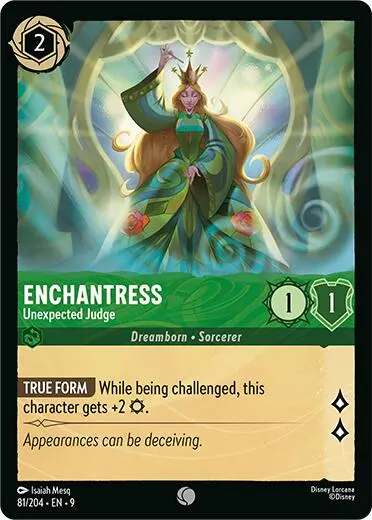 Enchantress - Unexpected Judge (81/204) [Fabled] 1