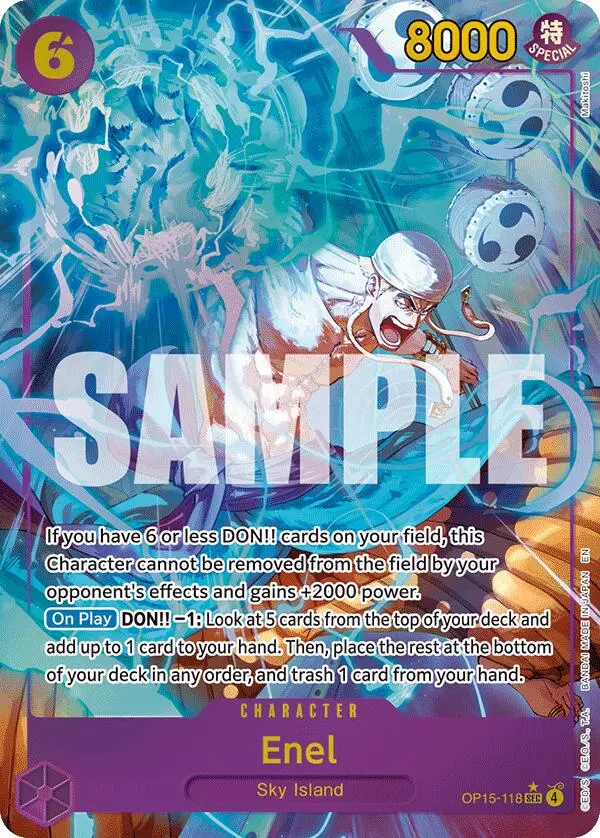 Enel (Alternate Art) [Adventure On Kami's Island] 1