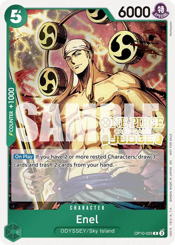 Enel (Judge Pack Vol. 6) [One Piece Promotion Cards] 1