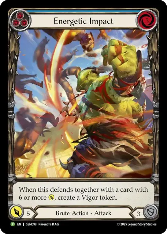 Energetic Impact [Gem098] (Gem Pack 3)  Rainbow Foil 1