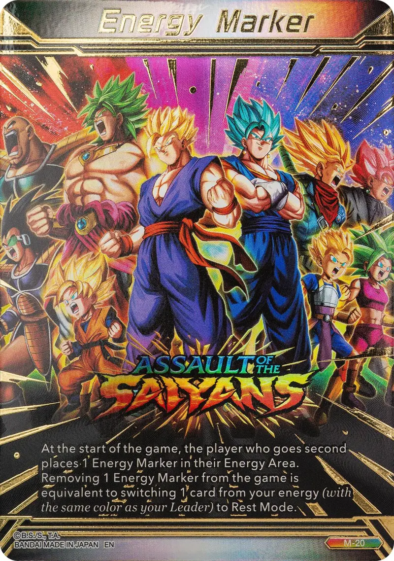 Energy Marker - Assault Of The Saiyans (M-20) [Prismatic Clash] 1