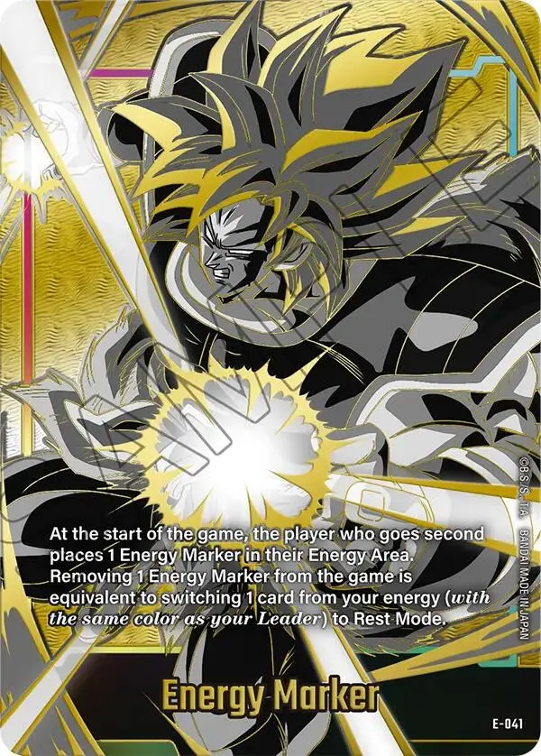 Energy Marker (E-41) (Gold) [Fusion World Energy Markers] 1