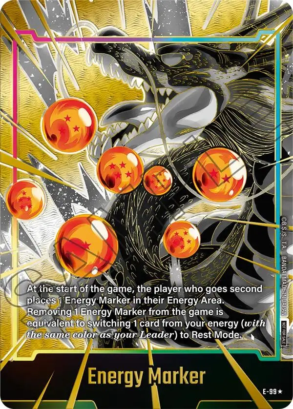 Energy Marker (E-99) (Gold) [Fusion World Energy Markers] 1