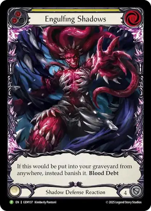 Engulfing Shadows [Gem137] (Gem Pack 4)  Rainbow Foil 1