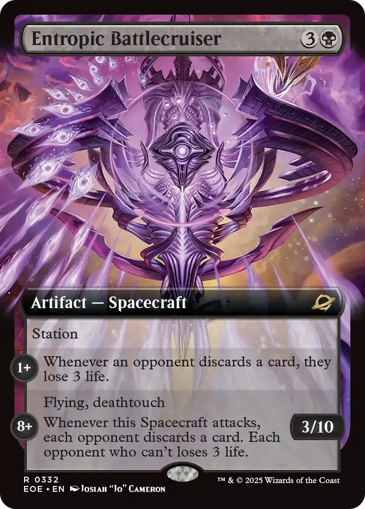 Entropic Battlecruiser (Extended Art) [Edge Of Eternities] 1