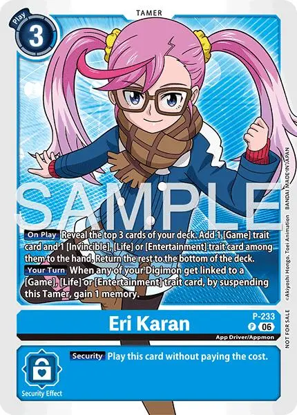 Eri Karan [P-233] (Store Tournament 2026 Vol. 2 Participation Pack) [Promotional Cards] 1