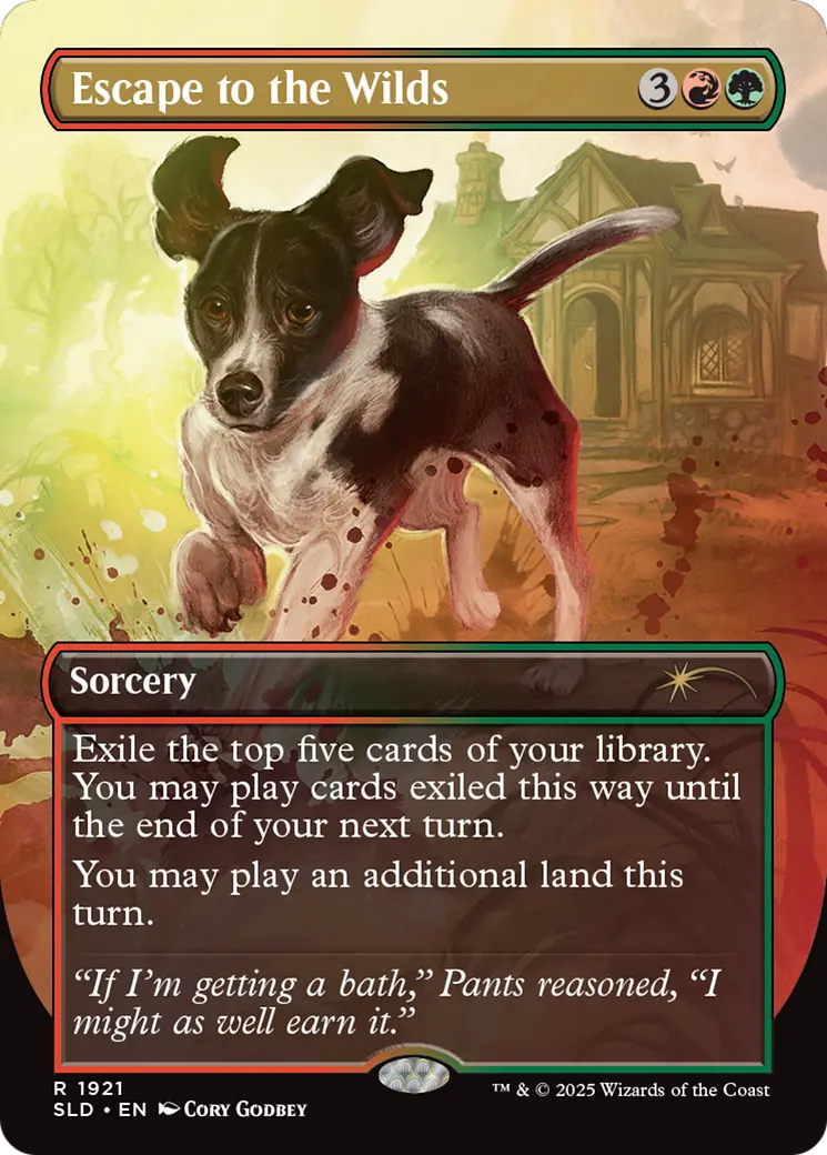 Escape To The Wilds (1921) (Rainbow Foil) [Secret Lair Drop Series] 1