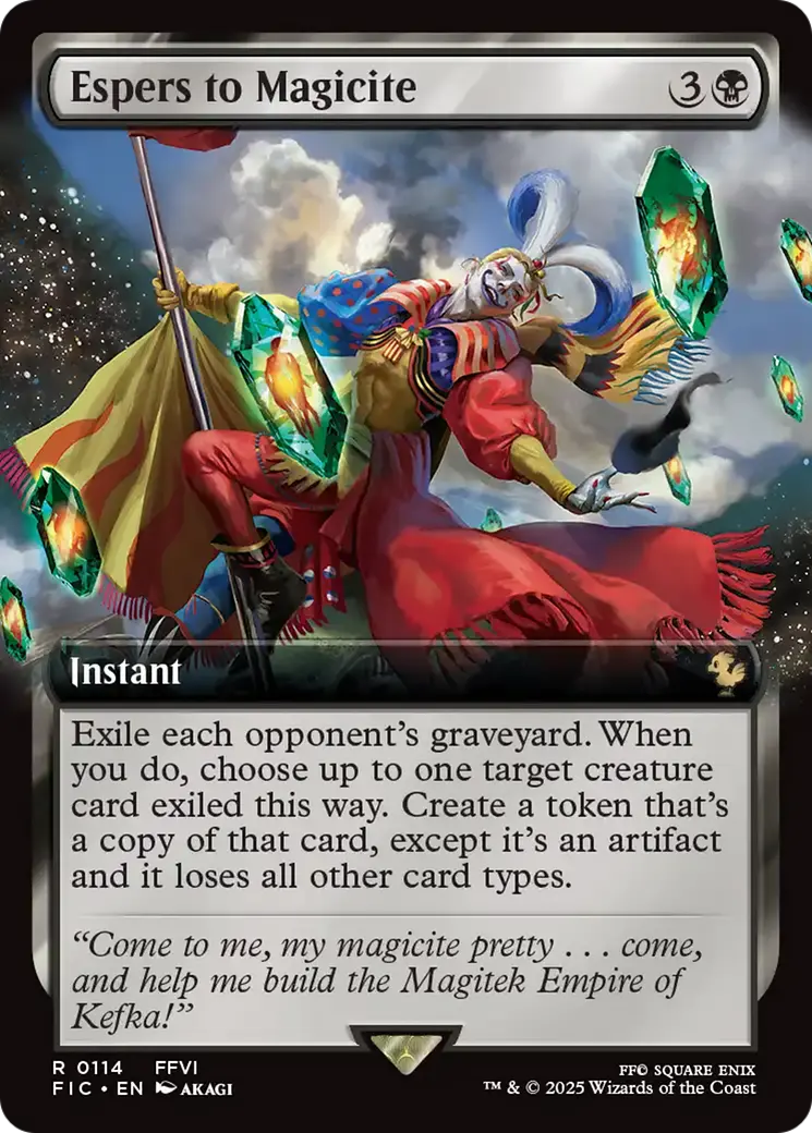 Espers To Magicite (Extended Art) [Final Fantasy Commander] 1