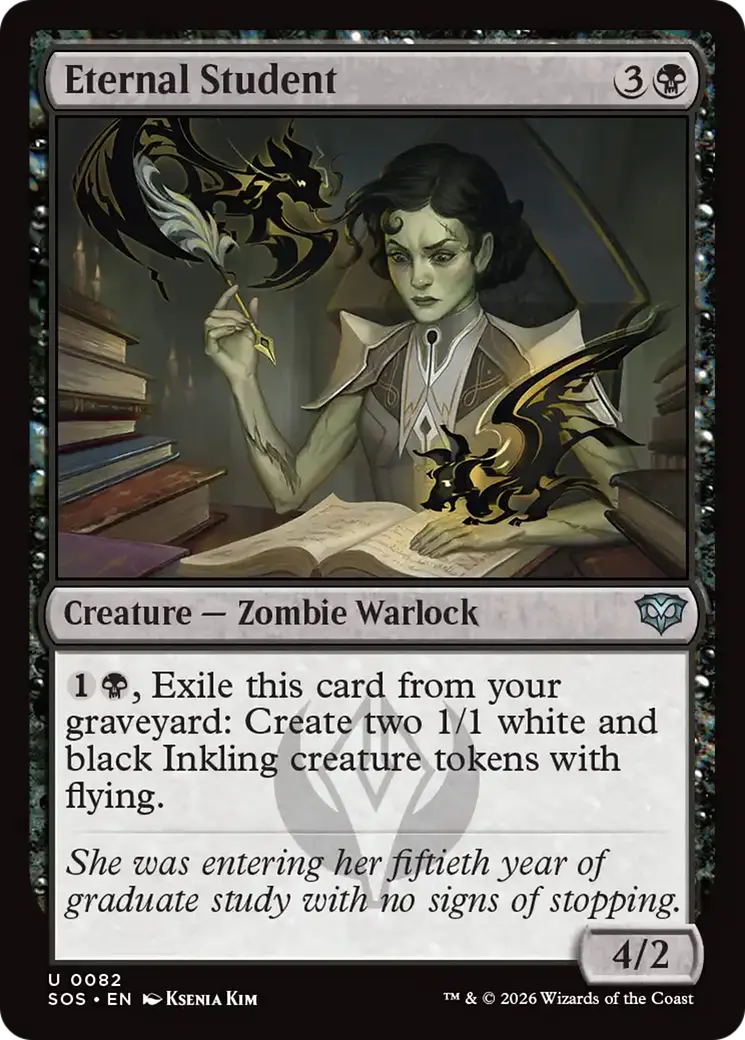 Eternal Student [Secrets Of Strixhaven] 1