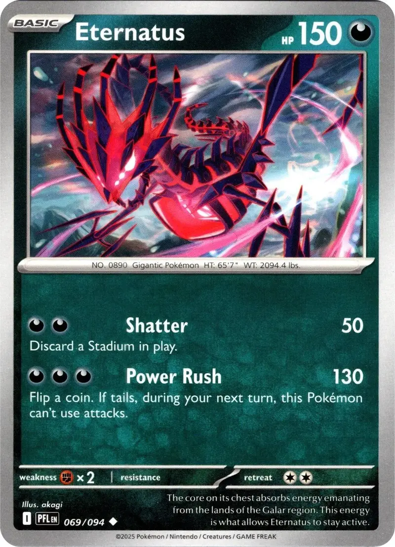 Eternatus (069/094) [Mega Evolution: Phantasmal Flames] 1