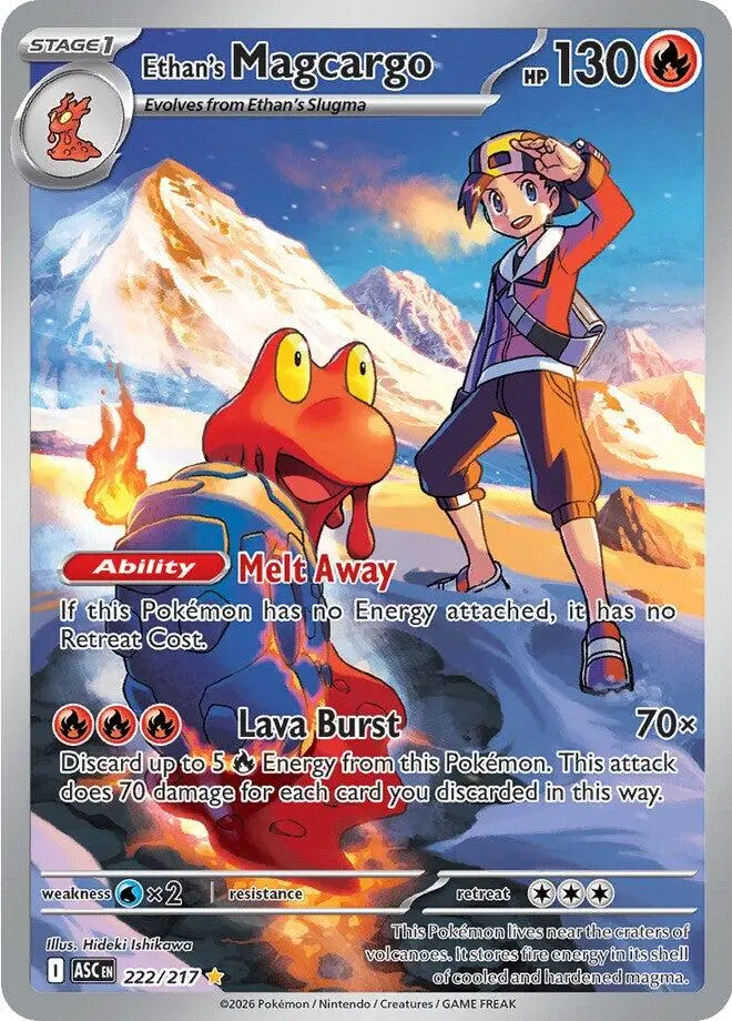 Ethan's Magcargo (222/217) [Mega Evolution: Ascended Heroes] 1