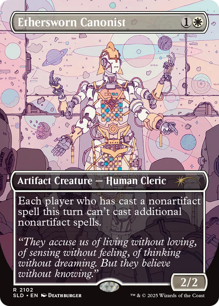 Ethersworn Canonist (Galaxy Foil) [Secret Lair Drop Series] 1