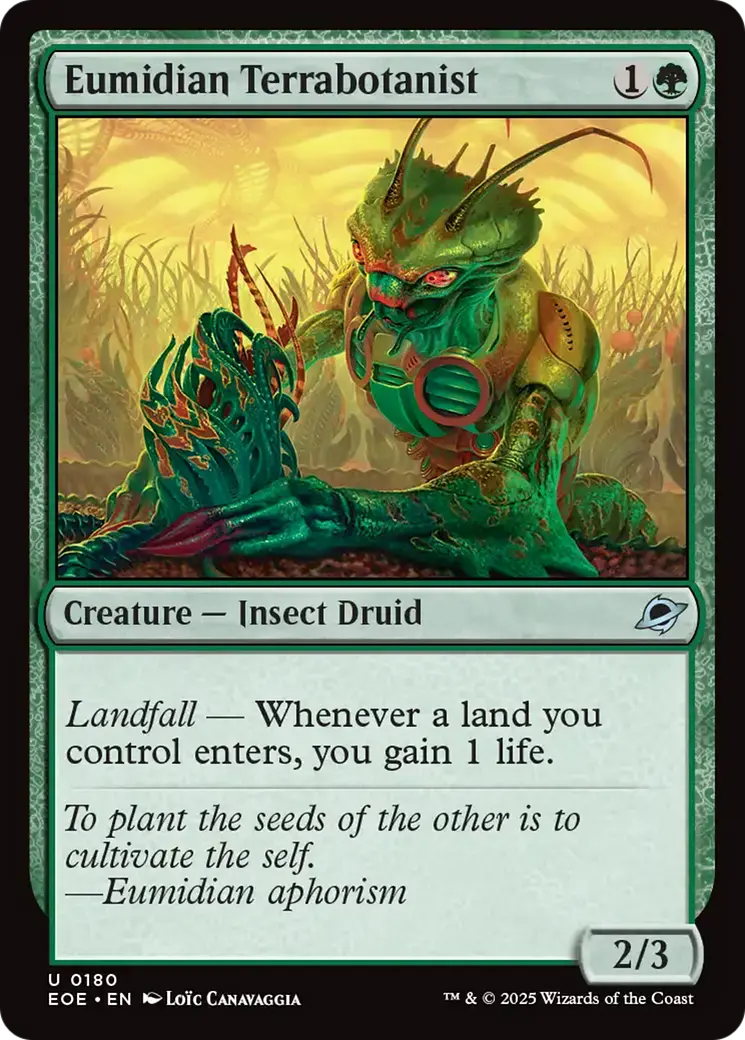 Eumidian Terrabotanist [Edge Of Eternities] 1
