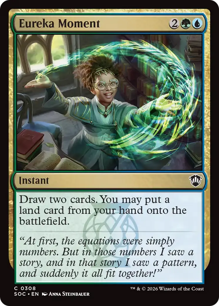 Eureka Moment [Secrets Of Strixhaven Commander] 1