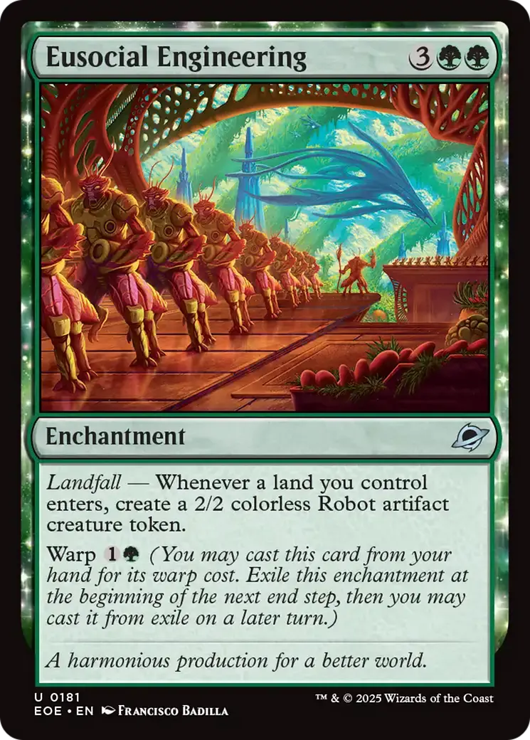 Eusocial Engineering [Edge Of Eternities] 1