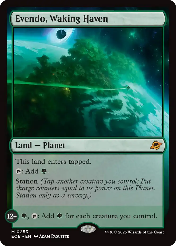 Evendo, Waking Haven [Edge Of Eternities] 1