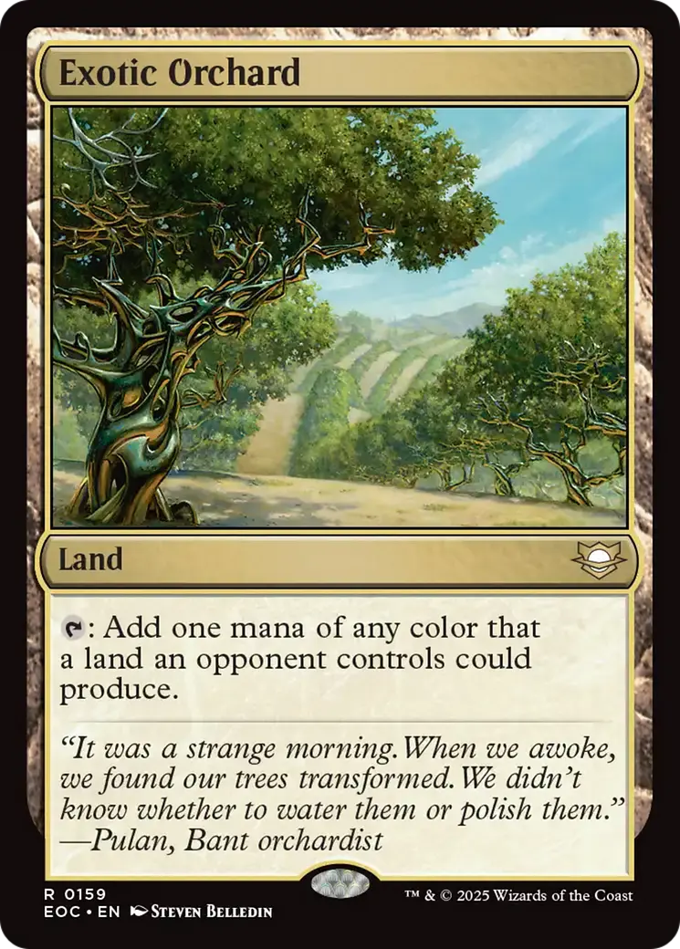 Exotic Orchard [Edge Of Eternities Commander] 1