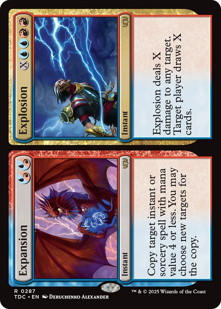 Expansion // Explosion [Tarkir: Dragonstorm Commander] 1