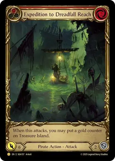 Expedition To Dreadfall Reach (Treasure) [Sea157] (High Seas)  Cold Foil 1