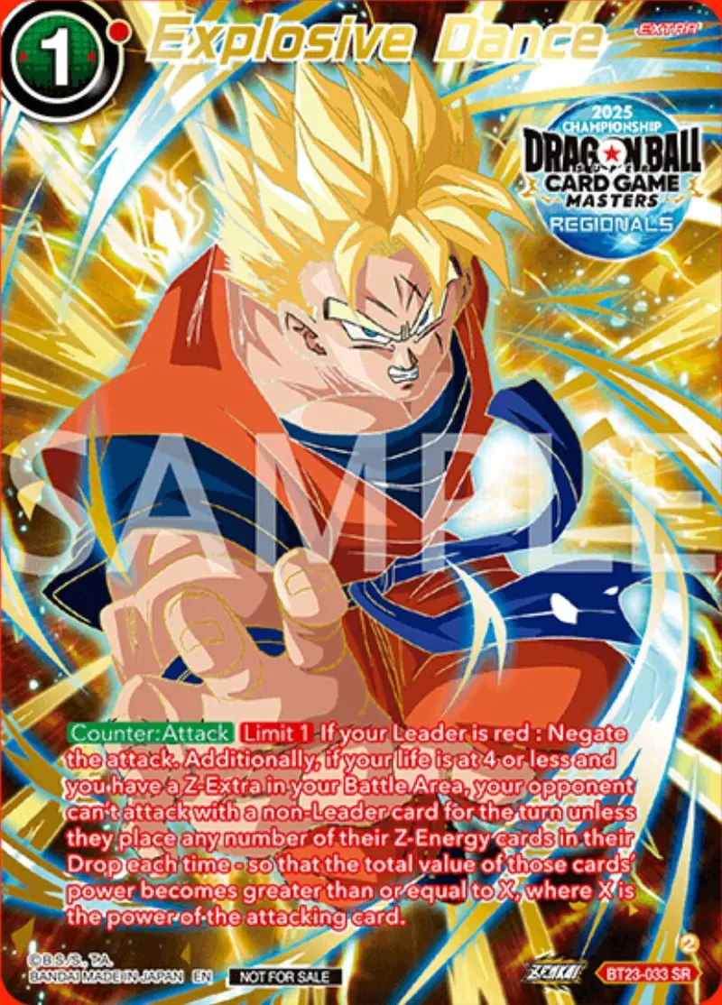 Explosive Dance (Alt-Art Card) (Bt23-033) [Promotion Cards] 1