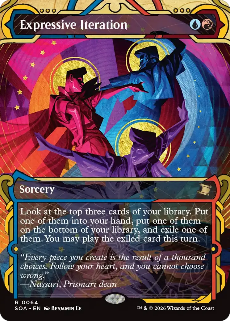 Expressive Iteration [Secrets Of Strixhaven: Mystical Archive] 1