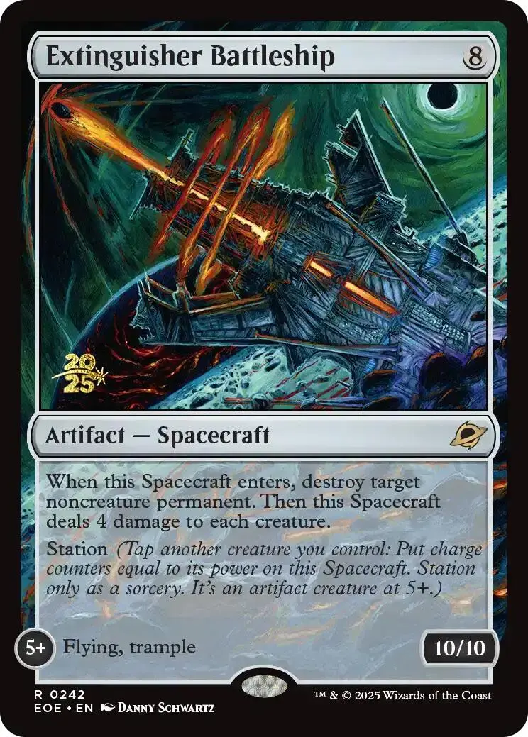 Extinguisher Battleship [Edge Of Eternities Prerelease Promos] 1
