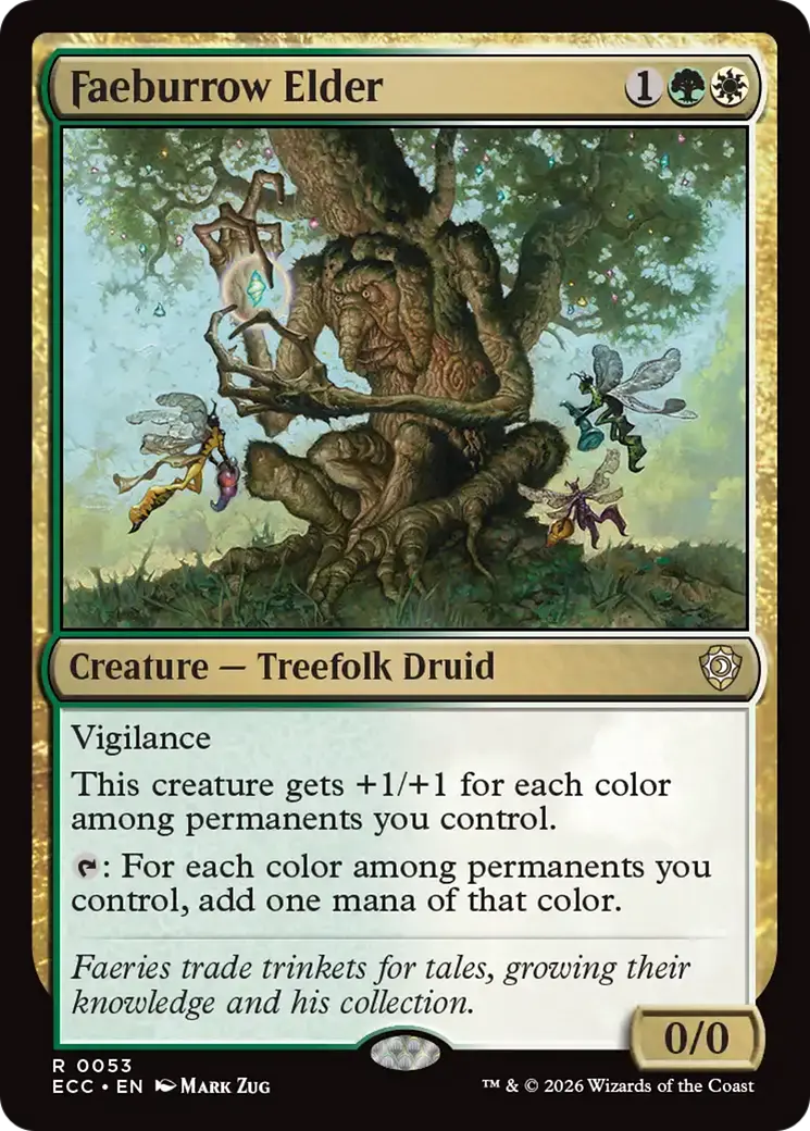 Faeburrow Elder [Lorwyn Eclipsed Commander] 1