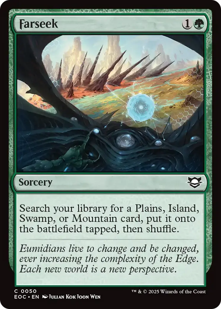 Farseek [Edge Of Eternities Commander] 1
