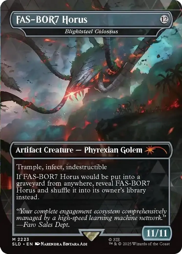 Fas-Bor7 Horus - Blightsteel Colossus [Secret Lair Drop Series] 1