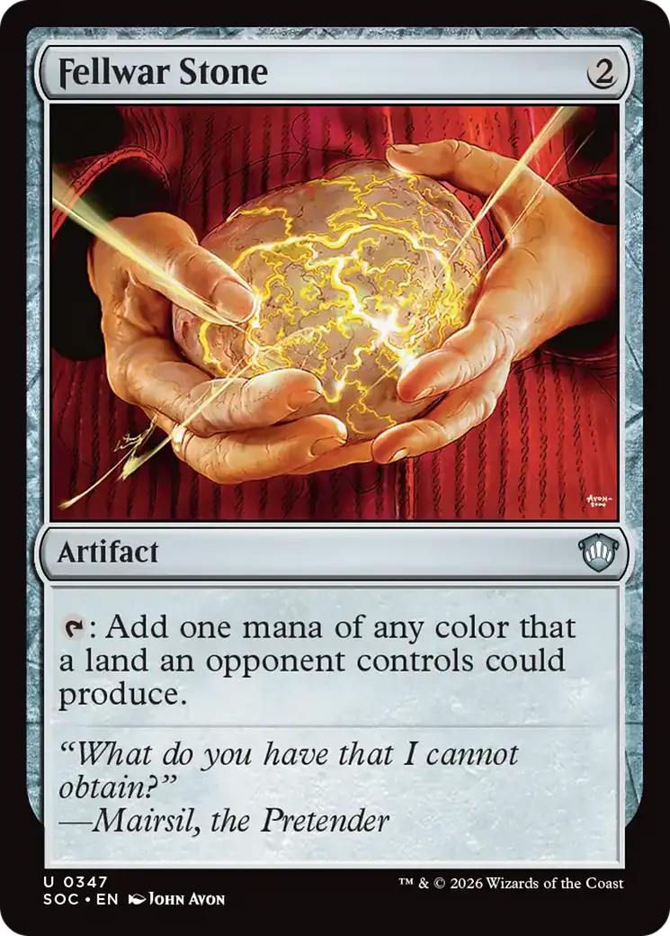 Fellwar Stone [Secrets Of Strixhaven Commander] 1