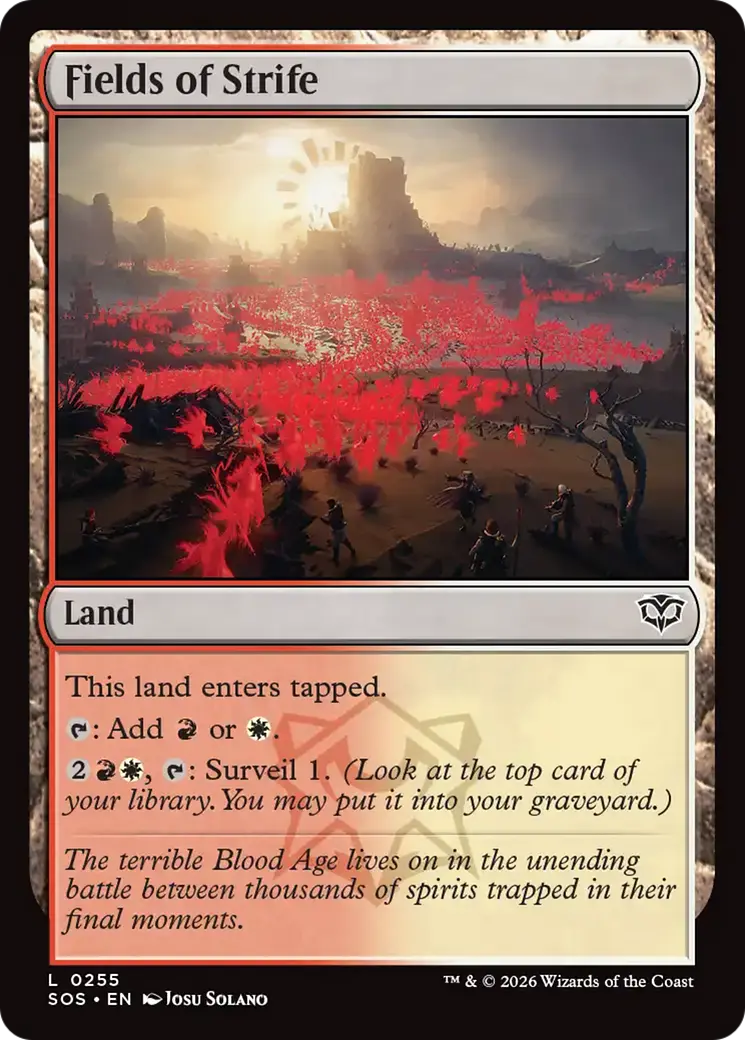 Fields Of Strife [Secrets Of Strixhaven] 1